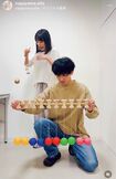けん玉10連にチャレンジすると思いきや、15秒間、何もせず見つめるだけの動画にファン困惑(永山瑛太公式インスタグラムより)
