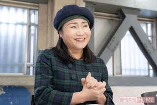 インタビューに答える島田珠代