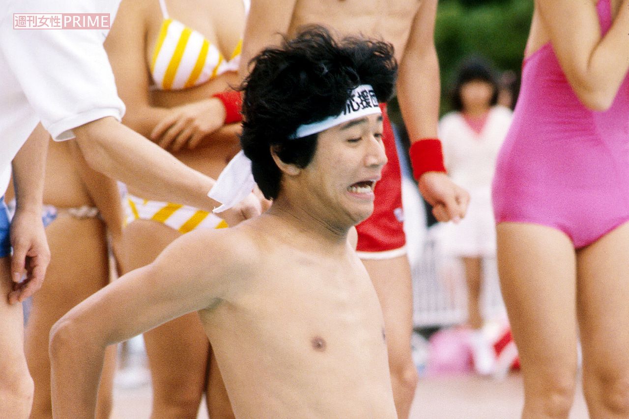 近藤真彦　芸能人水泳大会にて