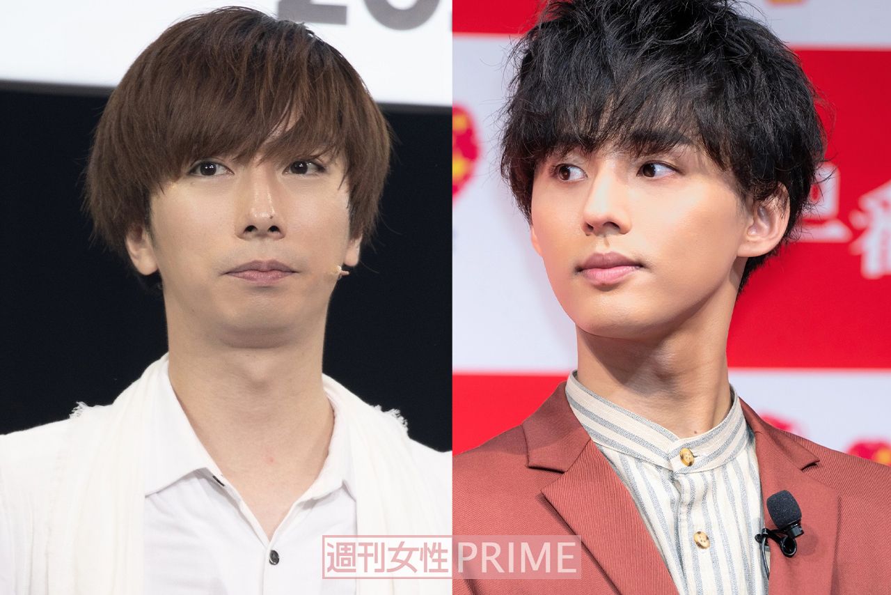 写真左から河合郁人、藤ヶ谷太輔