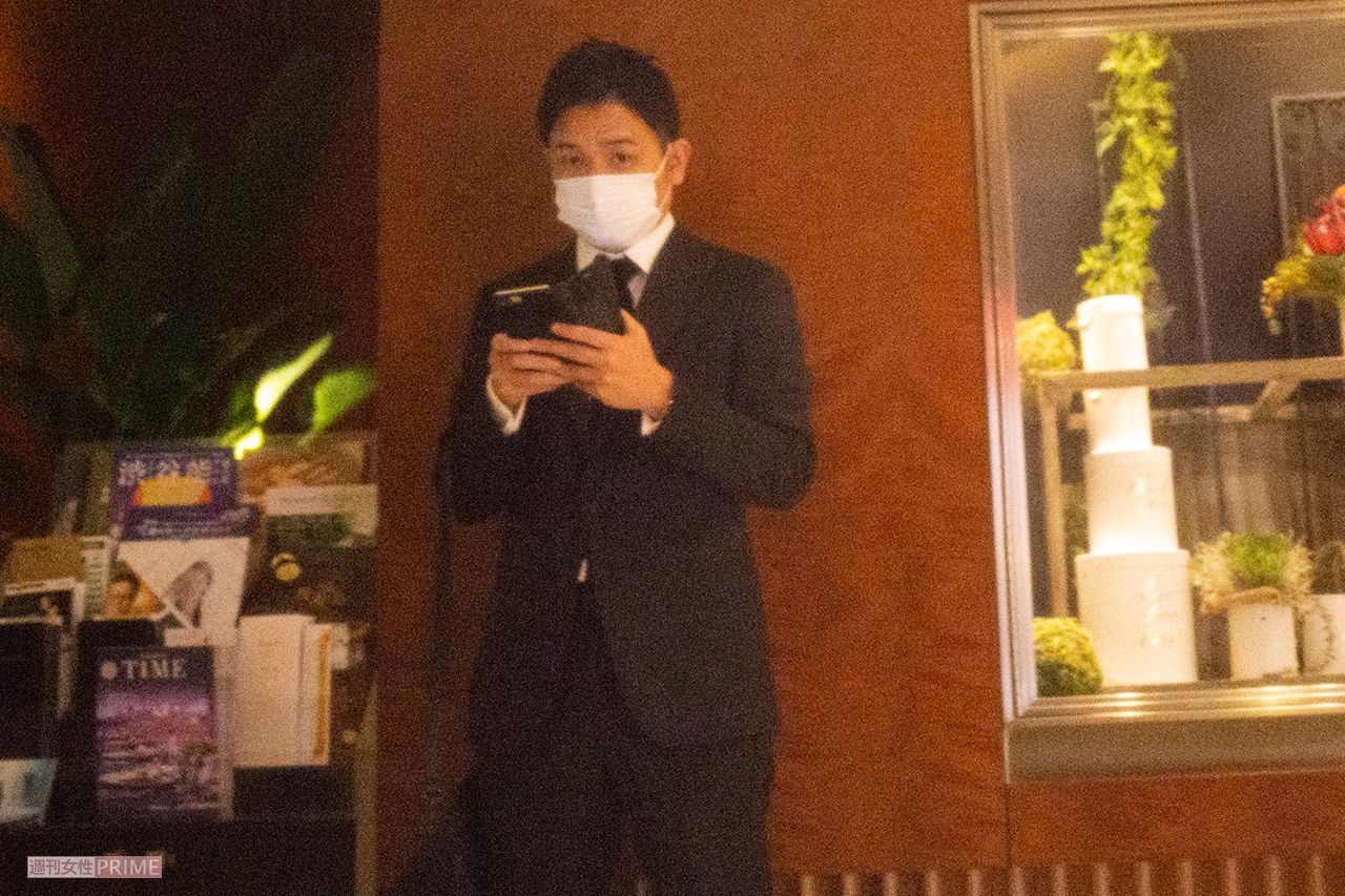 '19年8月、朝ドラ『なつぞら』の打ち上げに参加した千鳥ノブ