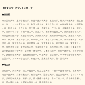 『就活の教科書』の記事内でFラン大学として紹介された大学（公式HPより）