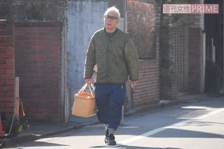 帰宅途中の所ジョージ('20年2月)