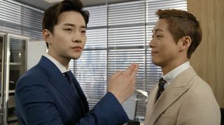 ジュノ主演『キム課長（原題）』より　CS衛星劇場にて毎週金曜夜11時～(2話連続放送)　Licensed by KBS Media Ltd.(c)2017 KBS All rights reserved