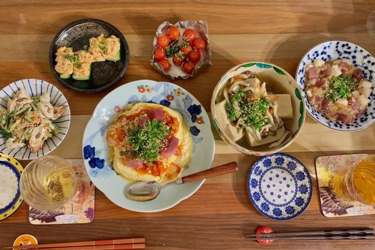 料理上手な遠野なぎこ。彼氏にも振る舞う　写真／本人提供