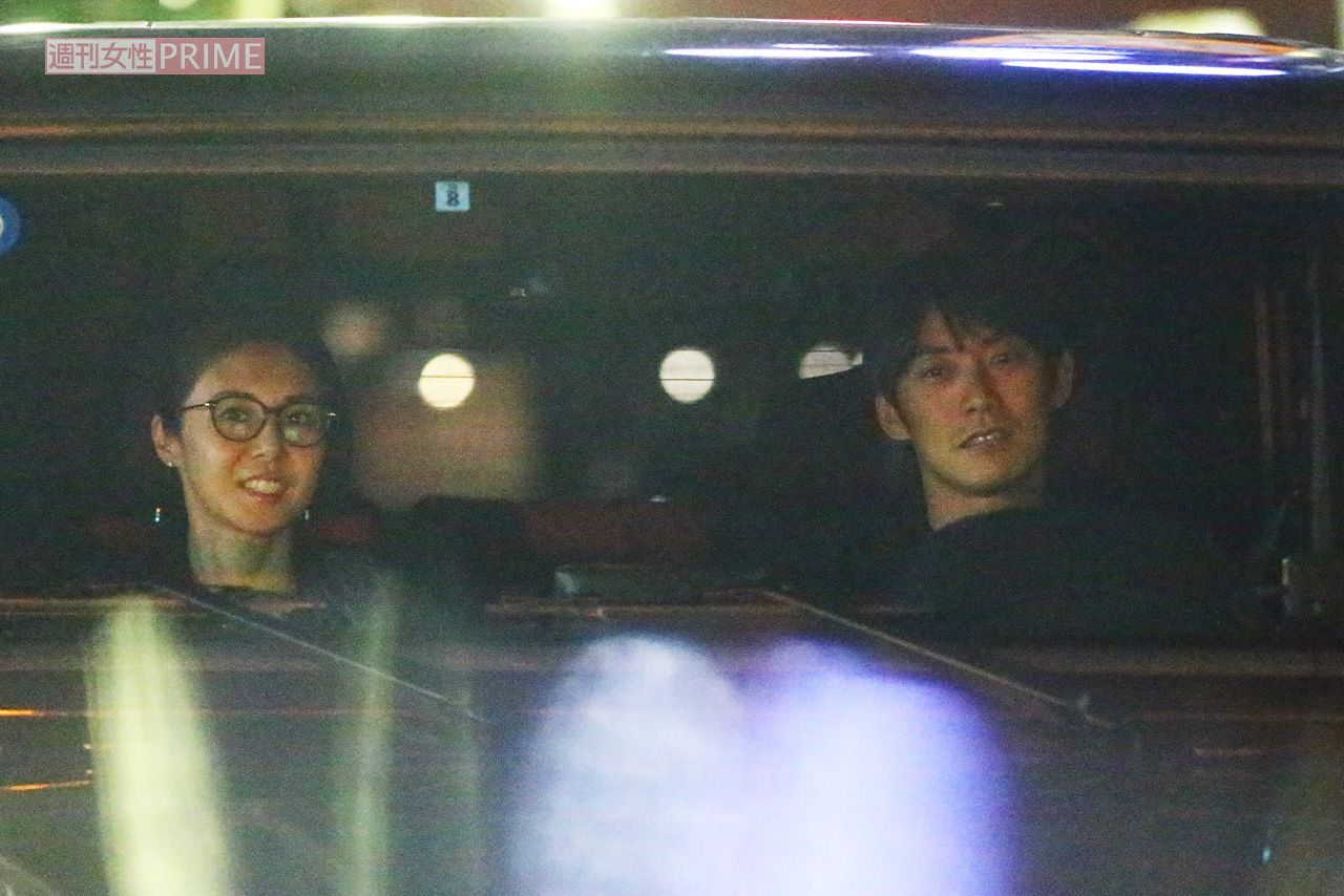 松嶋菜々子と反町隆史（2014年）