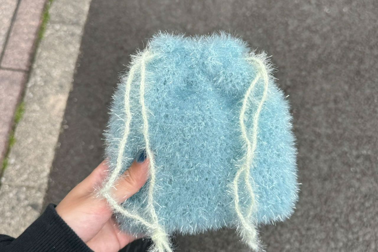 編み物ブームは止まらない（巾着）