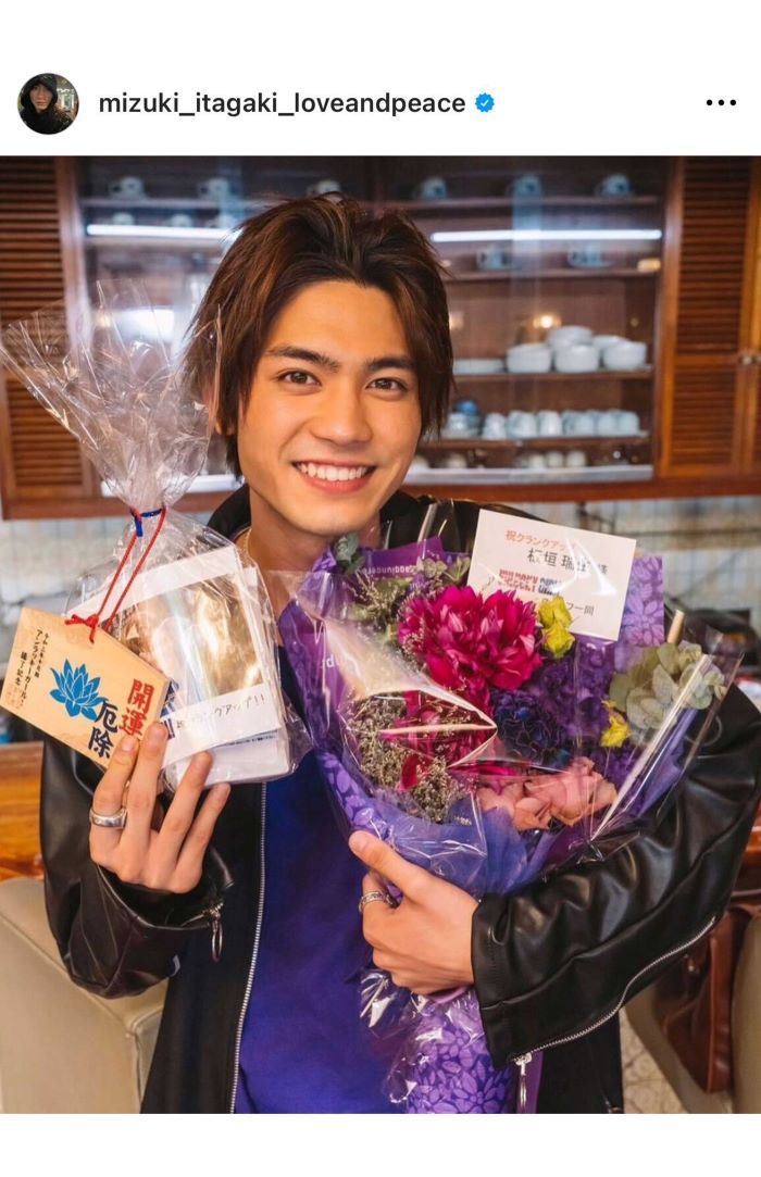 板垣瑞生（本人インスタグラムより）