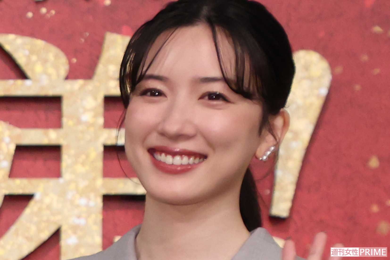 2024年10月、『豊臣兄弟！』の出演者発表会見での永野芽郁