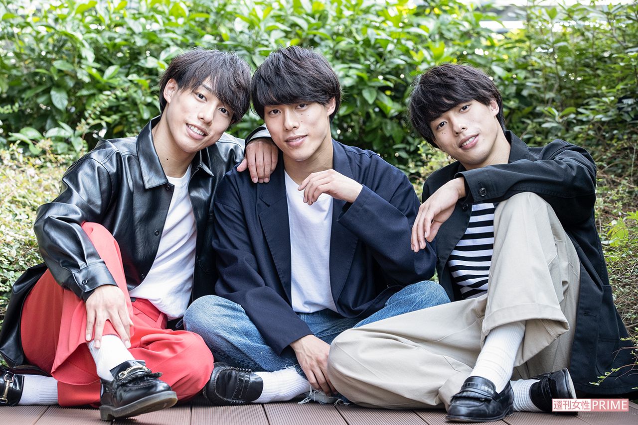 佐藤三兄弟　撮影／吉岡竜紀