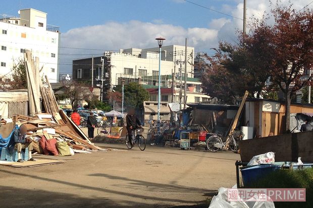 西成の様子　写真提供／村田らむ氏
