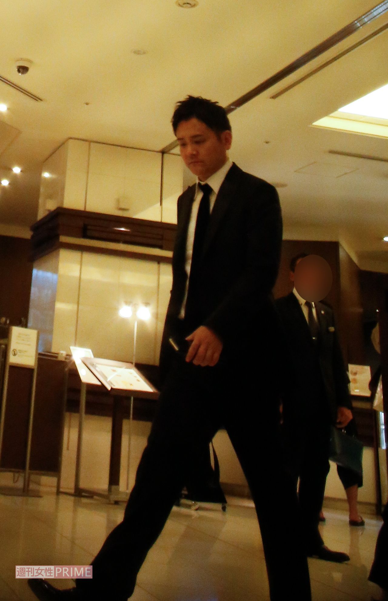 '19年8月、朝ドラ『なつぞら』の打ち上げに参加した千鳥ノブ