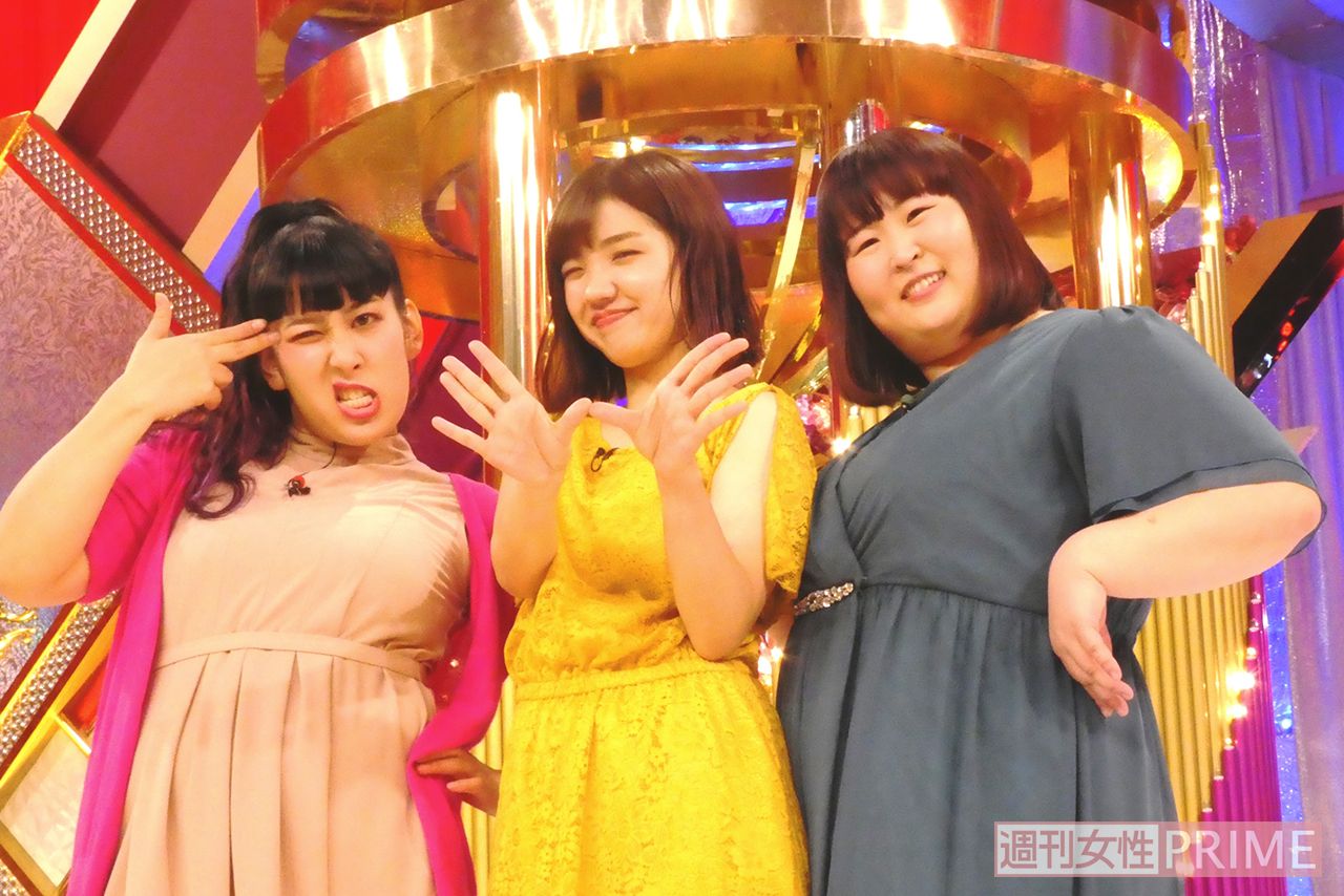 『徹子の部屋』（テレビ朝日系）にも出演するなど、お茶の間の知名度が急上昇している3時のヒロイン（左から）ゆめっち、福田麻貴、かなで