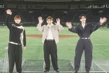 15日に「TOBE」公式YouTubeで岸優太の合流発表。同時に新グループの発表も行った（TO BE公式YouTubeより）