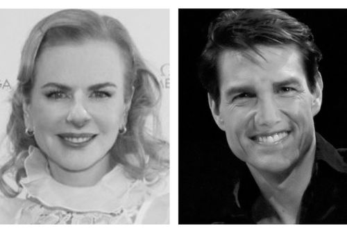 図1-2：男女の鼻を交換してみると　トム・クルーズとニコール・キッドマンの鼻を交換した図　出典／馬場悠男『「顏」の進化』（講談社ブルーバックス）