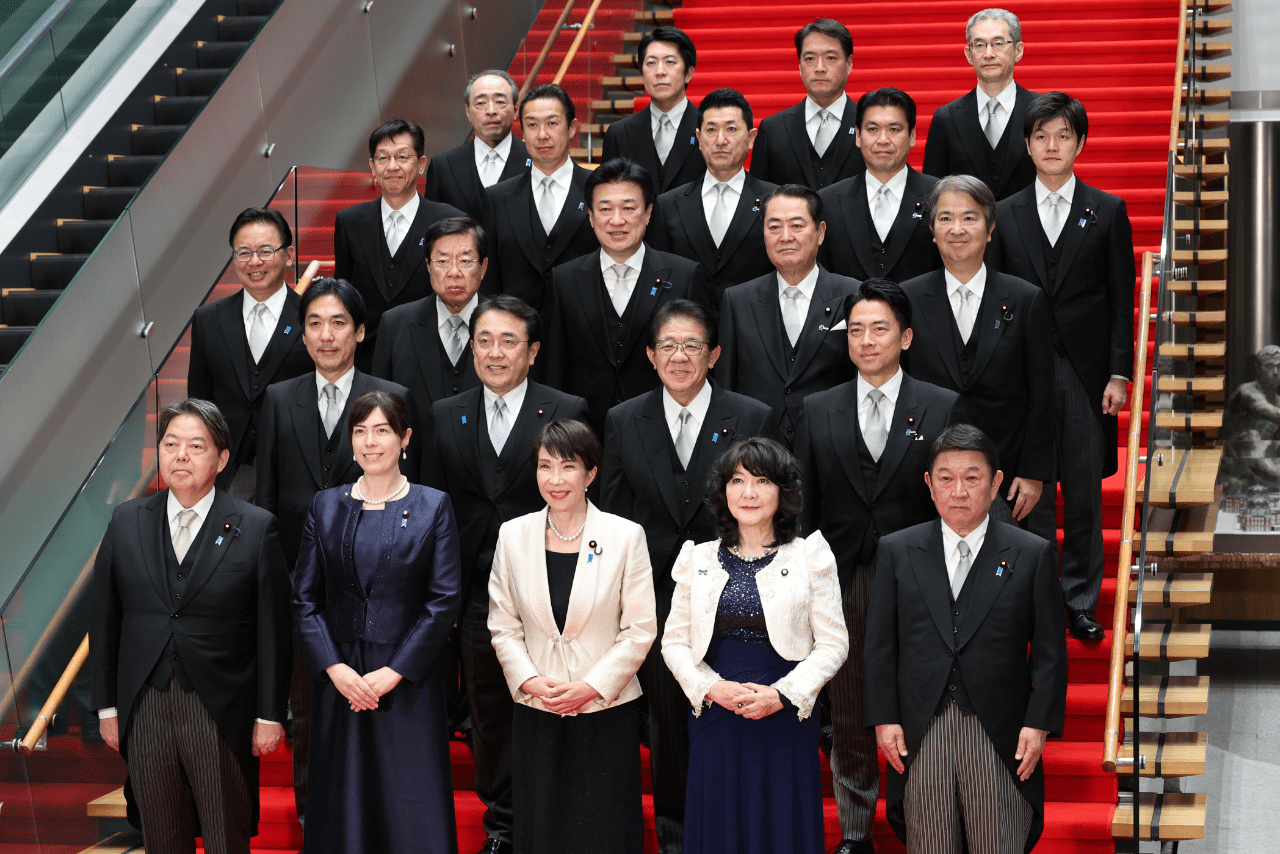18日より発足した第2次高市内閣（撮影／JMPA）