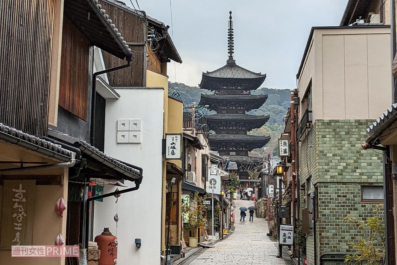 京都を象徴する法観寺の八坂塔　撮影／編集部