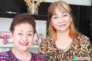 小笠原祐子さんと岩井志麻子さん