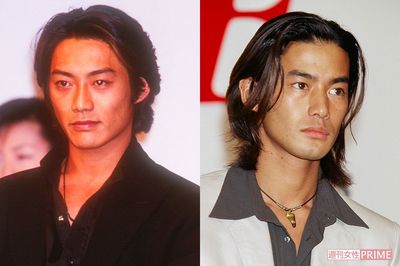 『ビーチボーイズ』（'97年）に出演した反町隆史、竹野内豊