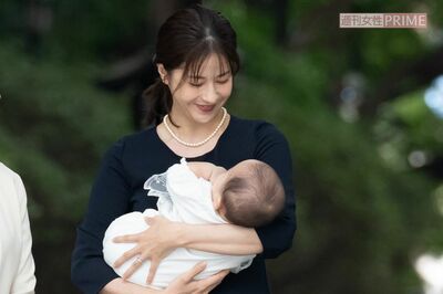 松本若菜主演ドラマ『わたしの宝物』のお宮参りシーンを目撃、現場では夫役・田中圭とも距離を置く“プロ意…