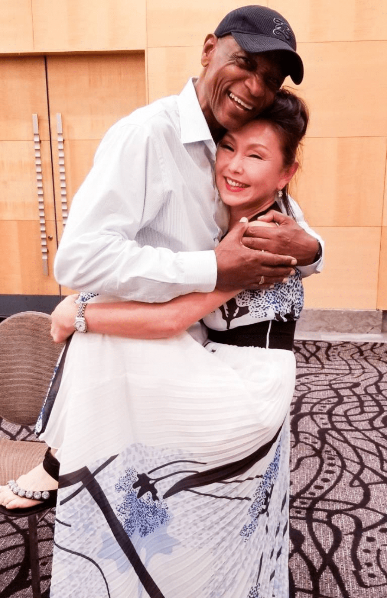 5年前、スタイリスティックスが50周年のとき。来日したときには必ず会わせてもらっている