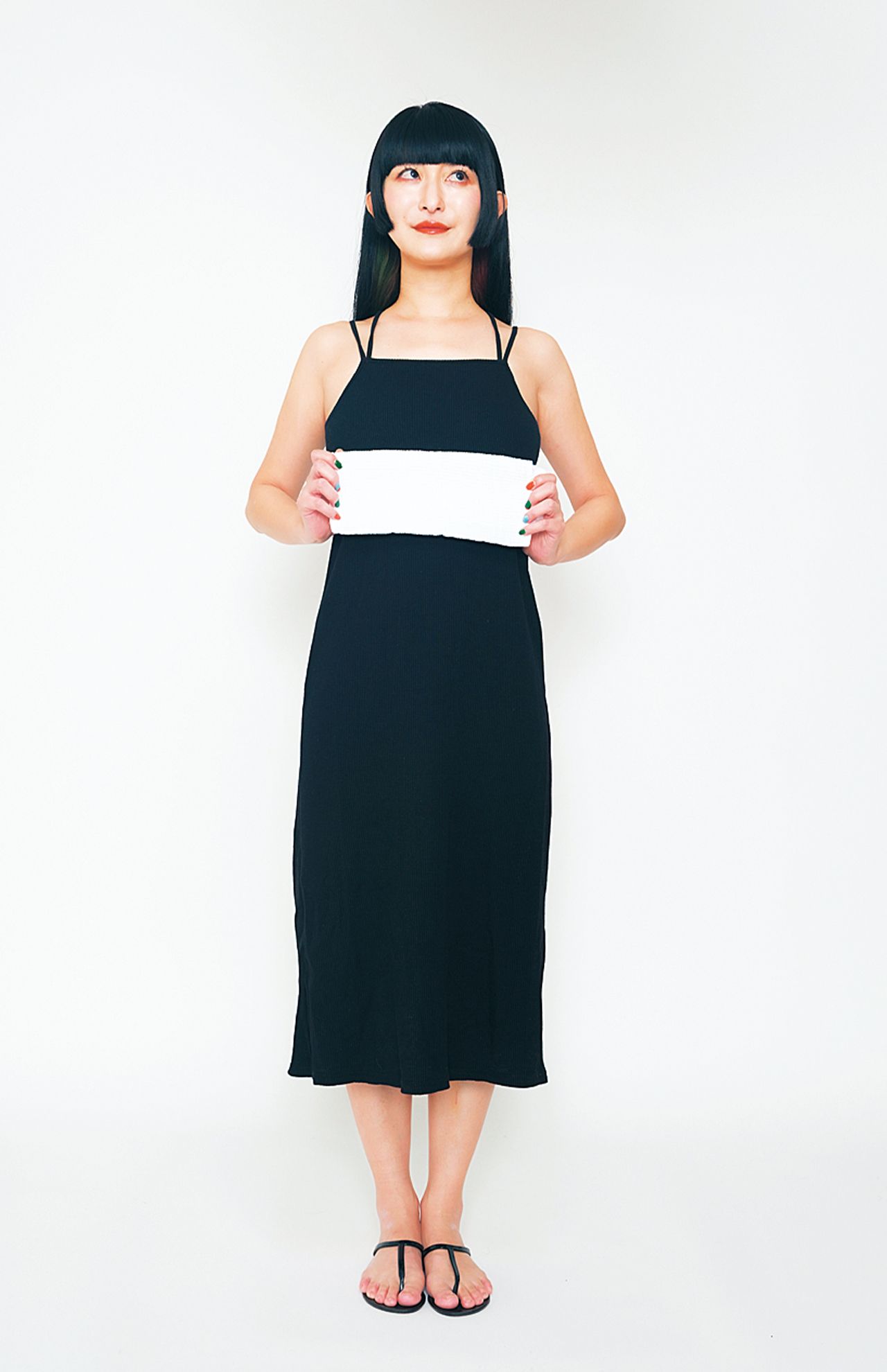 （1）ユニクロのワンピの上から着付けてOK