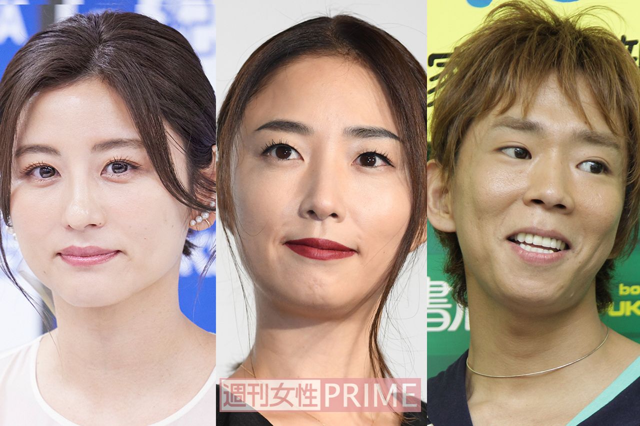 （左から）宇賀なつみ、MEGUMI、楽しんご