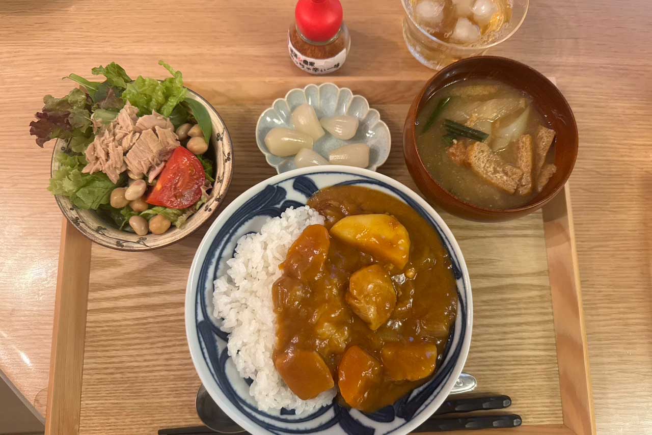テスト前はカレー続き……。でも、栄養バランスはばっちりに