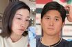 狩野舞子と大谷翔平(左は狩野のインスタグラムより)