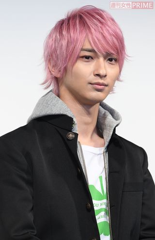 『初めて恋をした日に読む話』（TBS系）完成披露試写会での横浜流星（'19年1月）