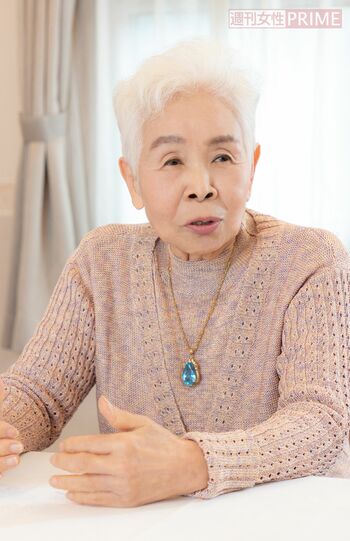 正司花江さん　撮影／齋藤周造