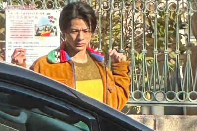 『クロサギ』リメイク版で、山久智久に代わって主演を務めた平野紫耀（2022年11月、『クロサギ』ロケ）