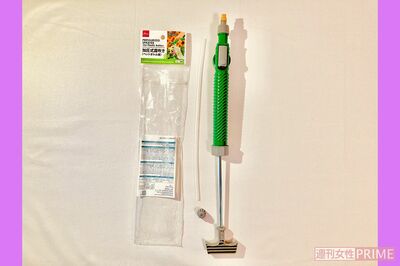 『加圧式霧吹き（ペットボトル用）』本来の役割である水やりはもちろん、掃除まで活用できる