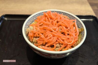 吉野家は「問題なし」の神回答もプロレスラー・本間朋晃の“紅生姜山盛り”に「有料でもいい」というファン…