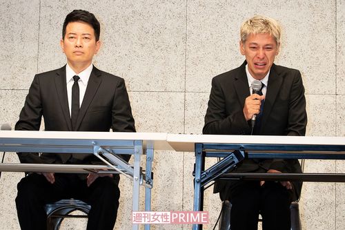 7月20日、涙の会見を開いた宮迫博之と田村亮
