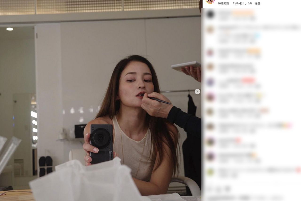 赤西仁との離婚後、国内活動を精力的にこなしている黒木メイサ（公式インスタグラムより）