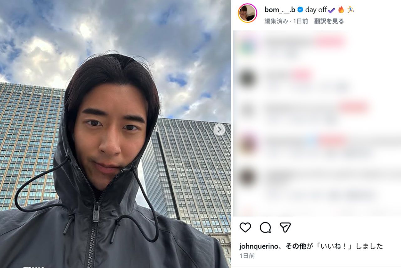 Netflix『ボーイフレンド』シーズン2に出演しているボミ（本人のインスタグラムより）