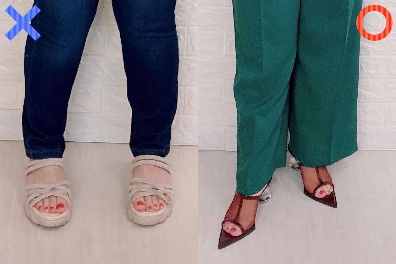 「オバ見え」しない【サンダル】