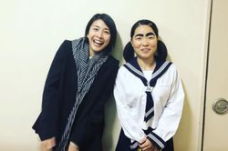 大親友のイモトアヤコと（竹内結子さんのインスタグラムより）