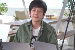 自身のYouTube動画でも、GUCCIコラボTシャツを着用していた二宮和也（公式YouTubeより）