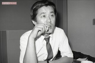 1981年、31歳の頃の三遊亭円楽さん（当時は三遊亭楽太郎）