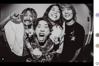 ONE OK ROCK（Takaのインスタグラムより）