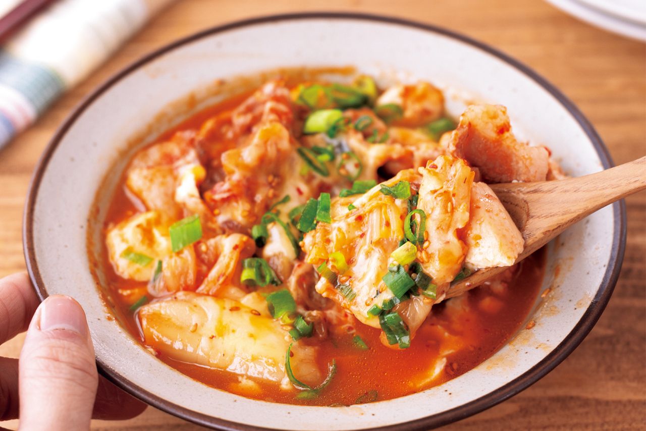 豚キムチーズ豆腐／167円