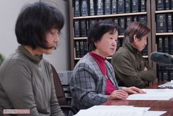 被収容者の処遇改善を求める「牛久入管収容所問題を考える会」と田中代表