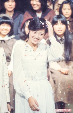 16歳の誕生日パーティーにて（'75年1月）　撮影／週刊女性写真班