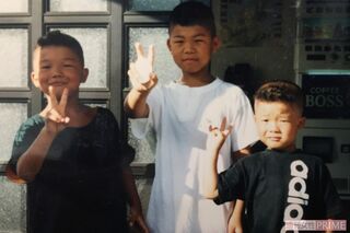 三兄弟はまず空手を習い始めた