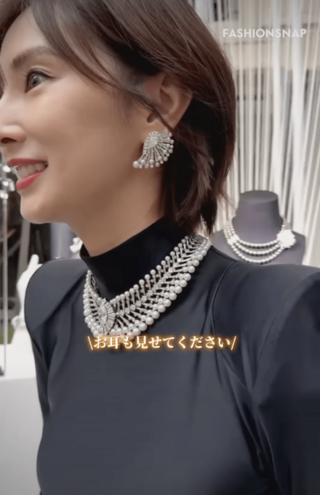 圧倒的な美しさの北川景子（fashionsnapcom公式インスタグラムより）