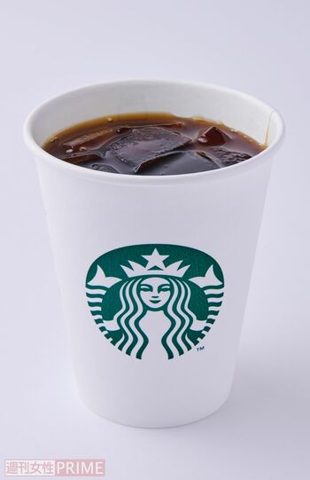 第3位：スターバックスコーヒー　ドリップコーヒー（アイス）Short／380円　撮影／山田智絵