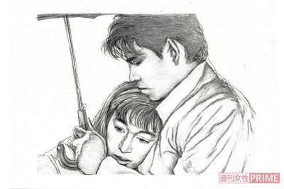 ドラマ『東京ラブストーリー』のワンシーン　イラスト／さきもとしほ