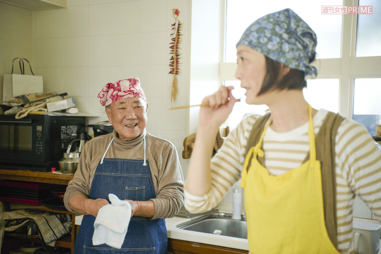 まさみさんの動きをよく観察し、阿吽の呼吸で片づけや調理器具の先出しをする